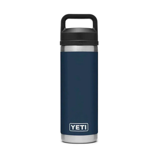 YETI Rambler 18 OZ 532 ML Bottle With Chug Cap - Navy-Drinkware-888830076958