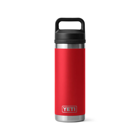 YETI Rambler 18 OZ 532 ML Bottle With Chug Cap - Red-Drinkware-888830232156