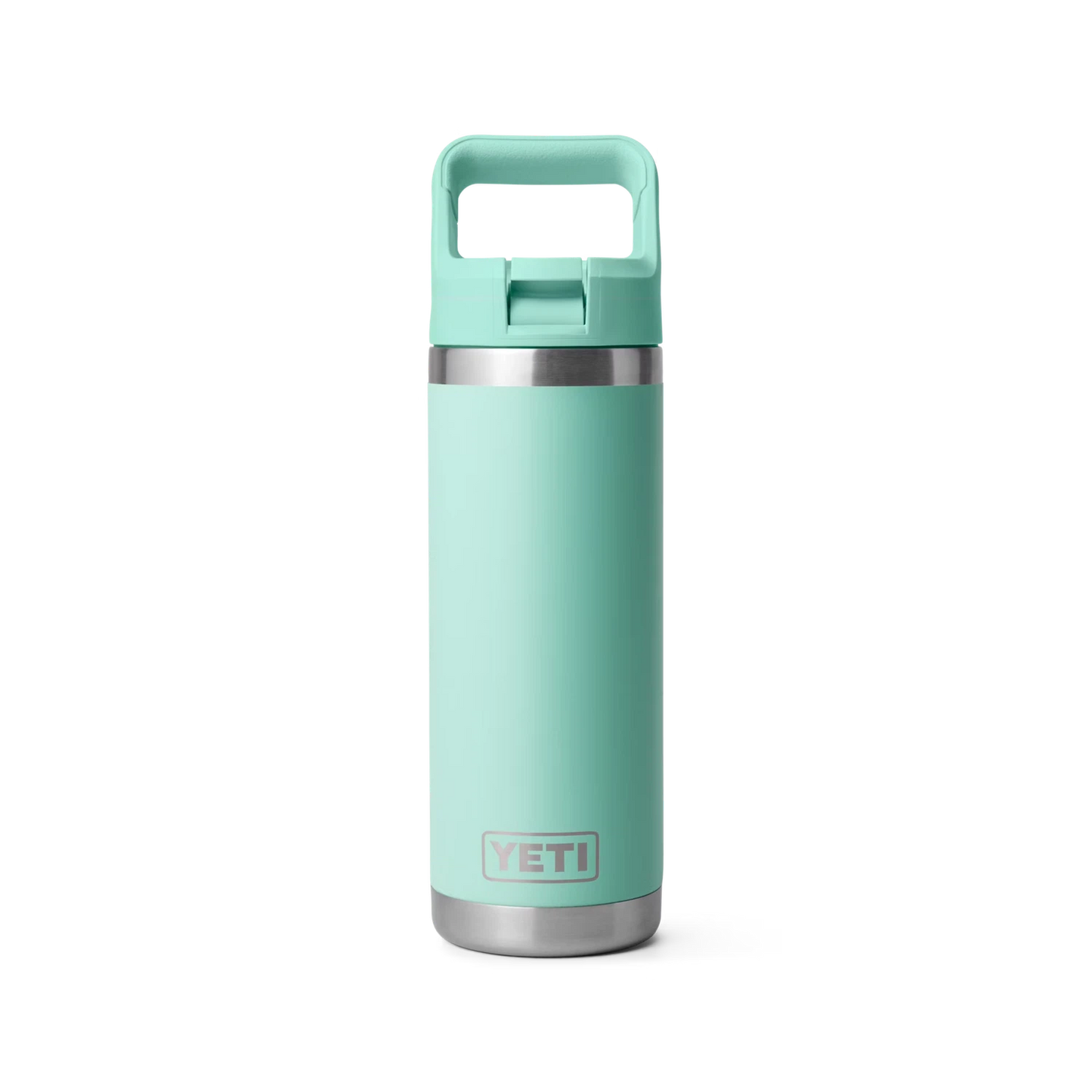 YETI Rambler 18oz/532m Bottle with Straw Cap - Seafoam-Drinkware-888830277164