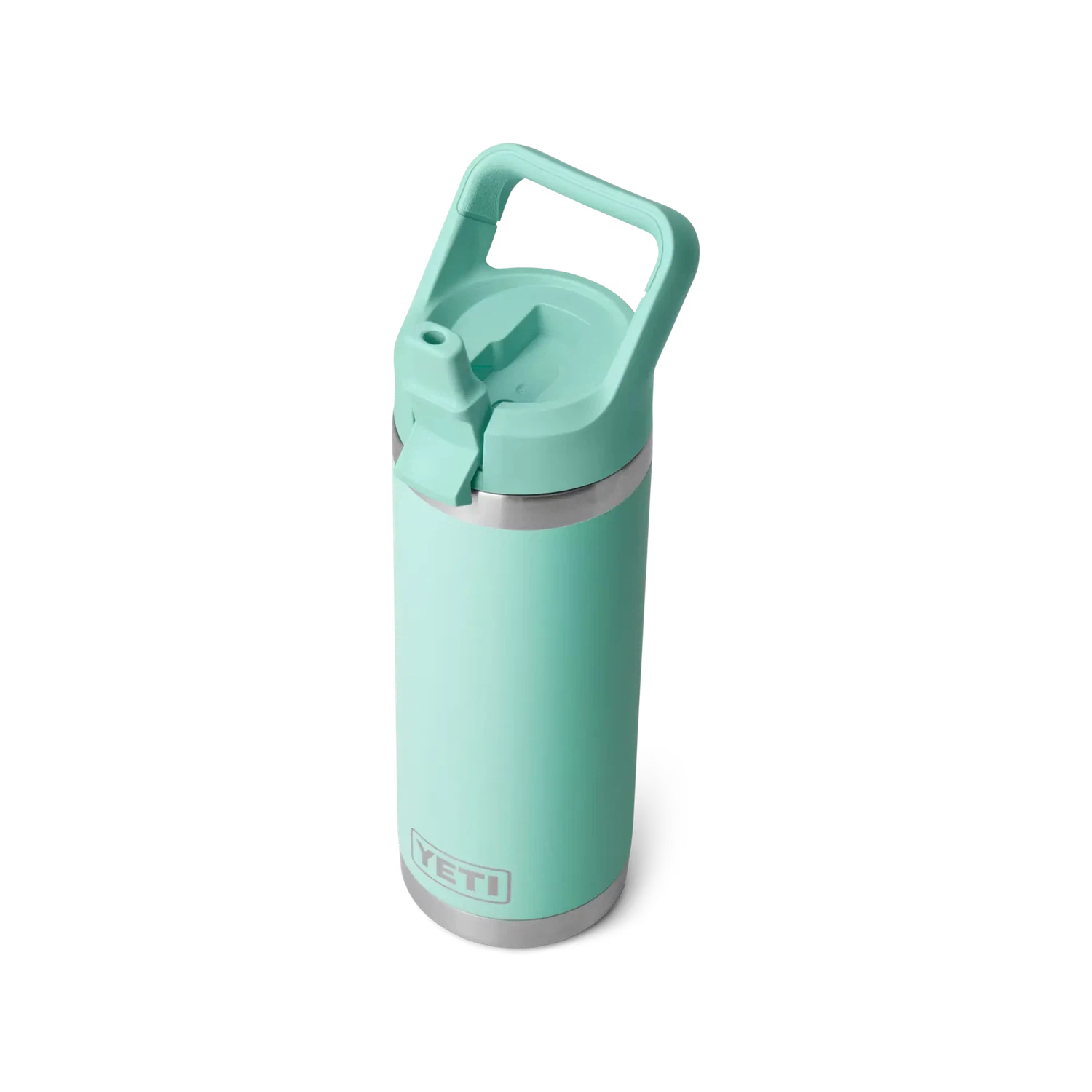 YETI Rambler 18oz/532m Bottle with Straw Cap - Seafoam-Drinkware-888830277164