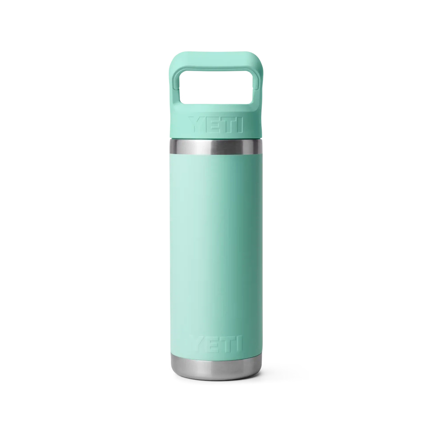 YETI Rambler 18oz/532m Bottle with Straw Cap - Seafoam-Drinkware-888830277164