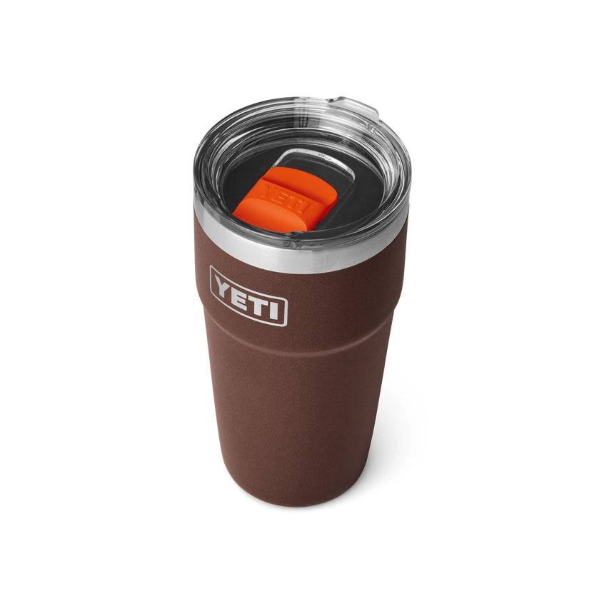 YETI Rambler 20 OZ 591 ML Rambler Stackable Cup - Wetlands Brown