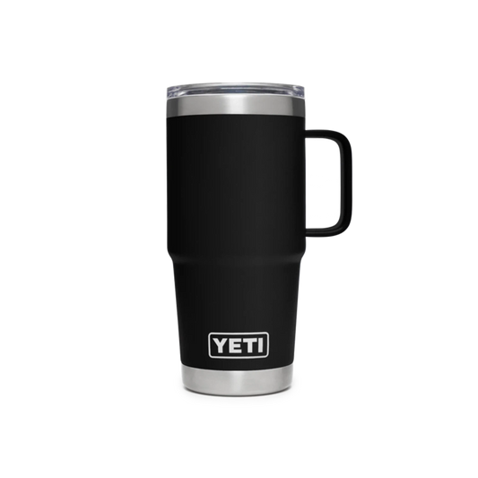 YETI Rambler 20 OZ 591 ML Travel Mug - Black-Drinkware-888830081990