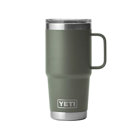 YETI Rambler 20 OZ 591 ML Travel Mug - Camp Green-Drinkware-888830254479