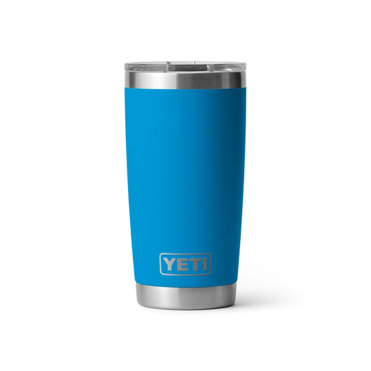 YETI Rambler 20 OZ 591 ML Tumbler - Big Wave Blue-Drinkware-888830372548