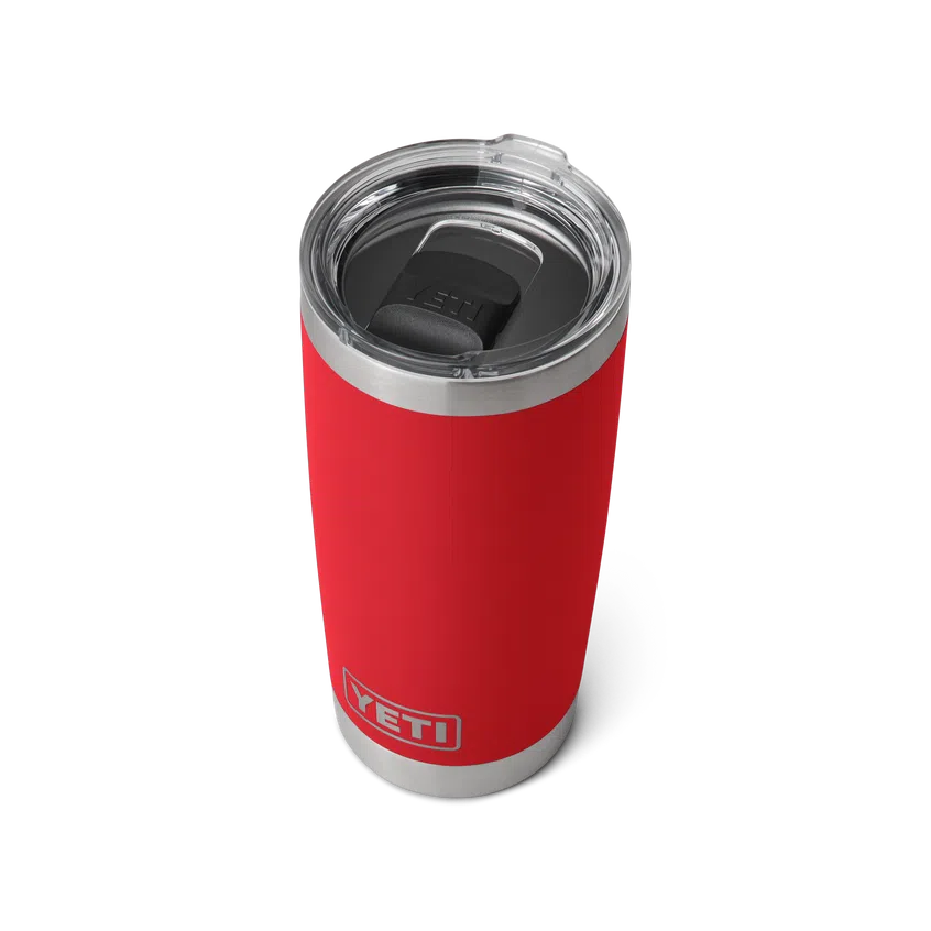 YETI Rambler 20 OZ 591 ML Tumbler - Red-Drinkware-888830232118