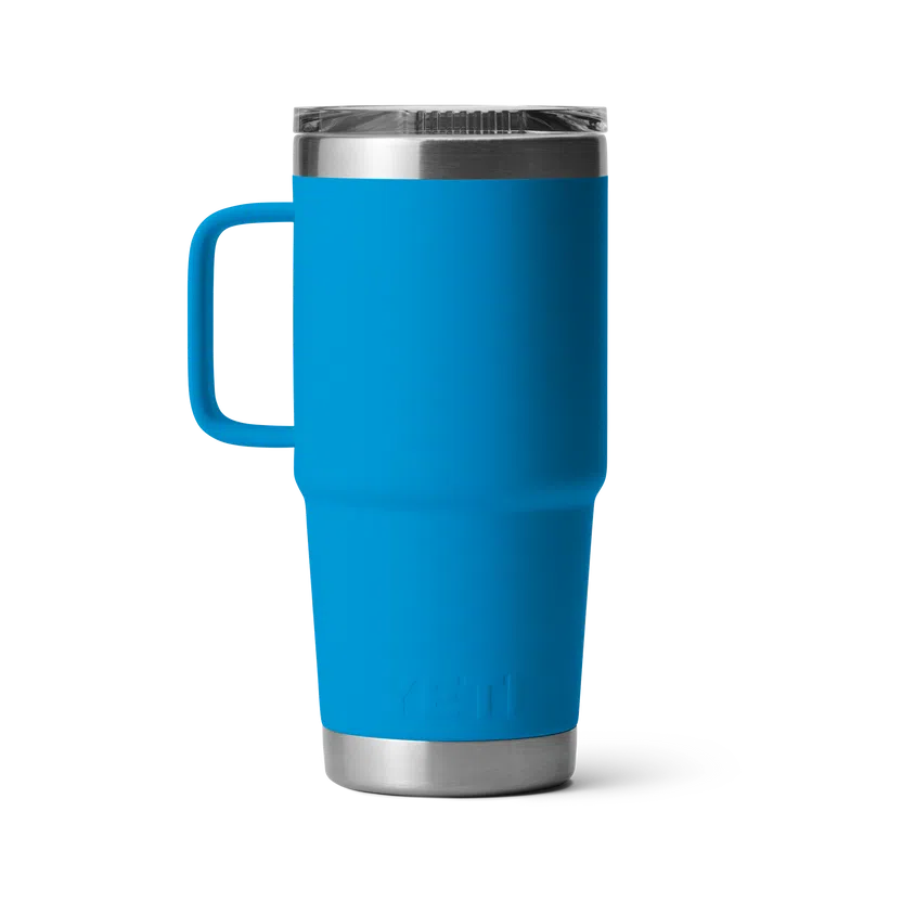 YETI Rambler 20oz 591ml Travel Mug - Big Wave Blue-Drinkware-888830326886