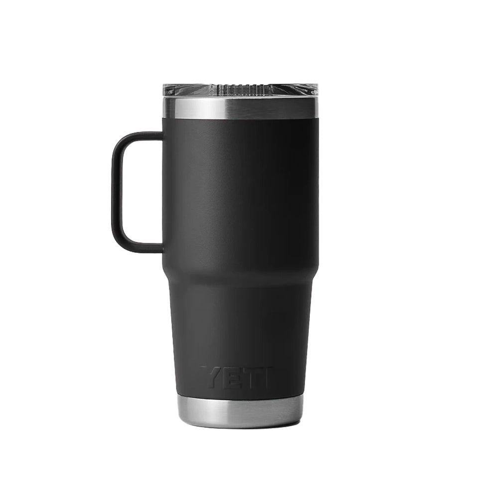 YETI Rambler 20oz 591ml Travel Mug - Charcoal-Drinkware-888830212400