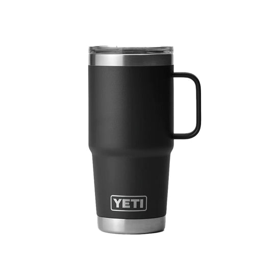 YETI Rambler 20oz 591ml Travel Mug - Charcoal-Drinkware-888830212400