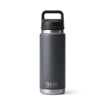 YETI Rambler 26 OZ 760ml Bottle With Chug Cap - Charcoal-Drinkware-888830212448