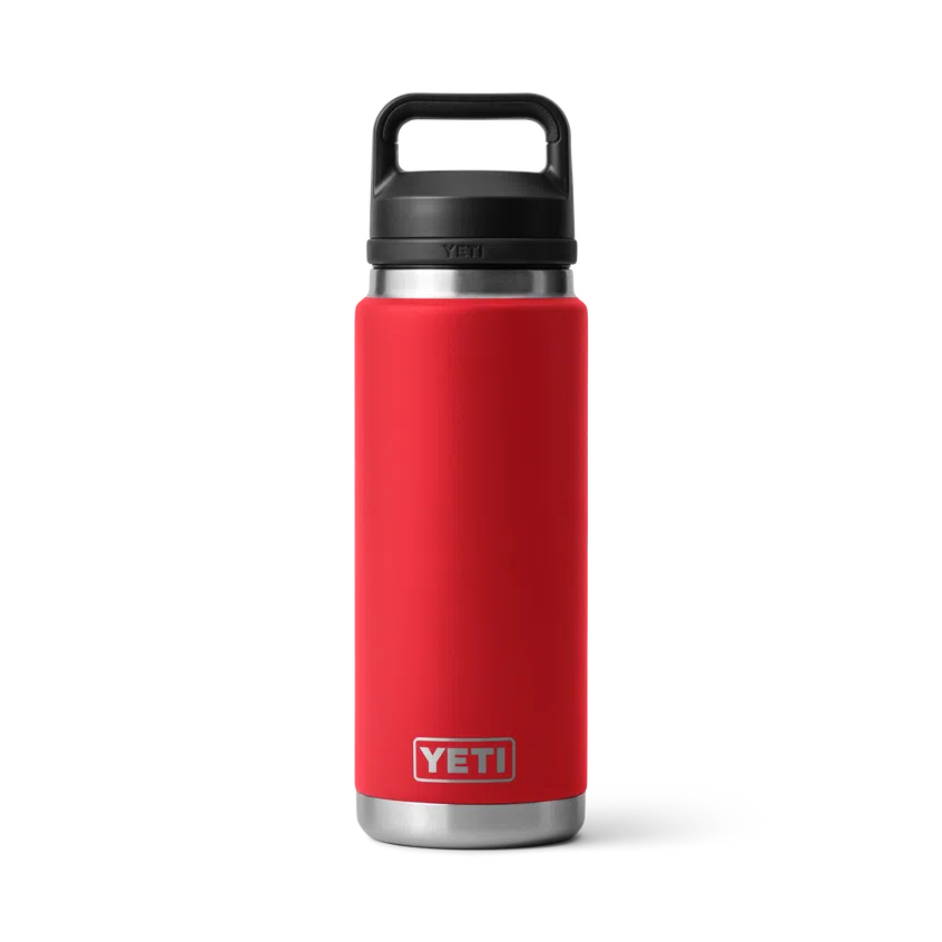 YETI Rambler 26 OZ 769 ML Bottle With Chug Cap - Red-Drinkware-888830232163