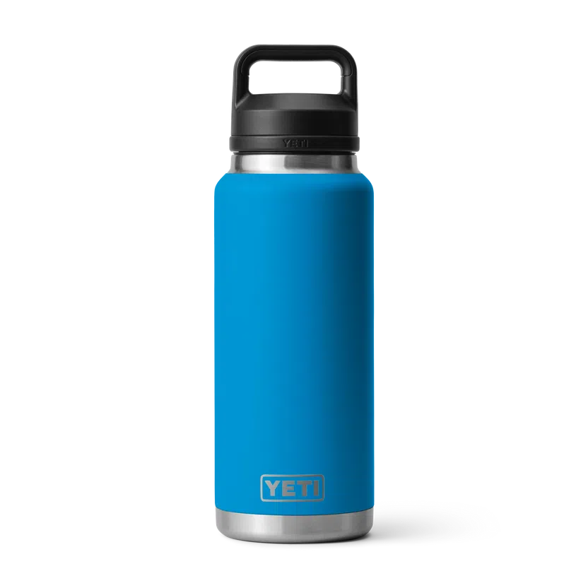 YETI Rambler 36 OZ 1 L Bottle With Chug Cap - Big Wave Blue-Drinkware-888830326992