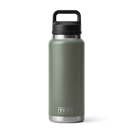 YETI Rambler 36 OZ 1 L Bottle With Chug Cap - Camp Green-Drinkware-888830254516