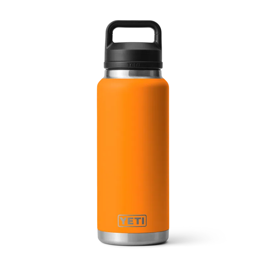 YETI Rambler 36 OZ 1 L Bottle With Chug Cap - King Crab Orange-Drinkware-888830100417