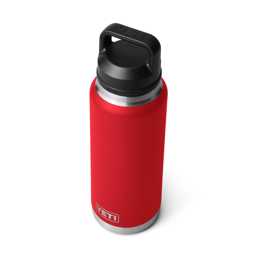 YETI Rambler 36 OZ 1 L Bottle With Chug Cap - Red-Drinkware-888830232170