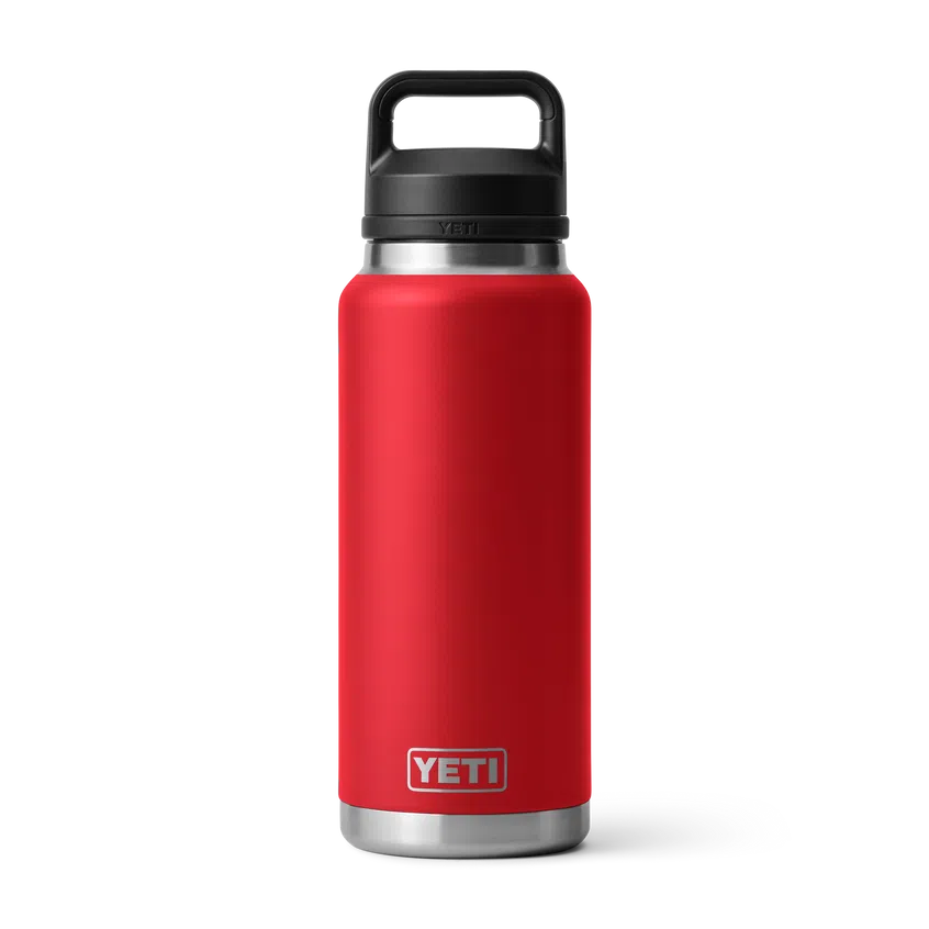 YETI Rambler 36 OZ 1 L Bottle With Chug Cap - Red-Drinkware-888830232170