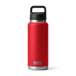 YETI Rambler 36 OZ 1 L Bottle With Chug Cap - Red-Drinkware-888830232170