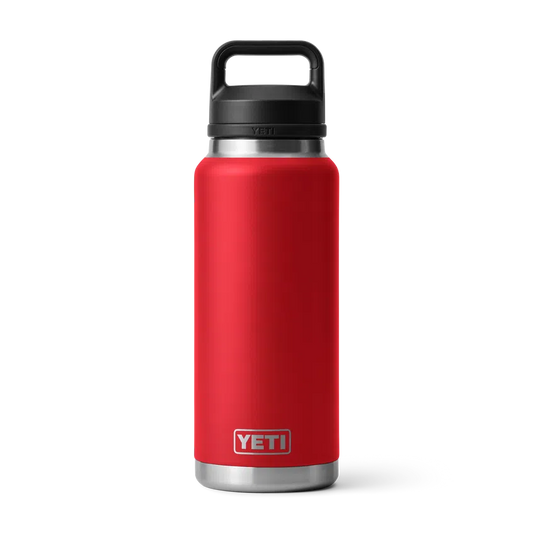 YETI Rambler 36 OZ 1 L Bottle With Chug Cap - Red-Drinkware-888830232170