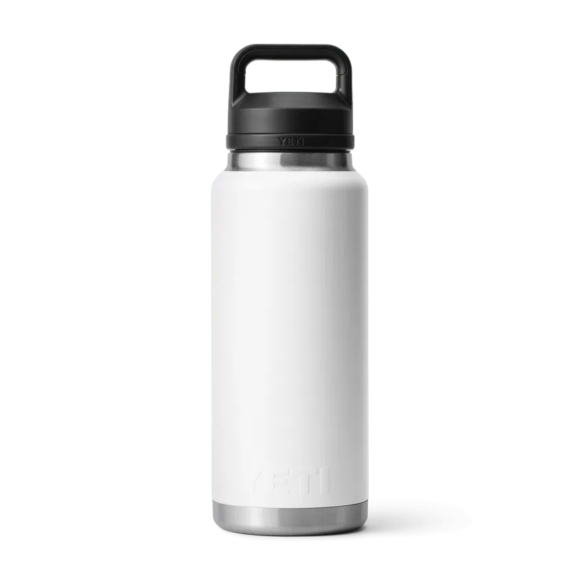 YETI Rambler 36 OZ 1 L Bottle With Chug Cap - White-Drinkware-888830077108