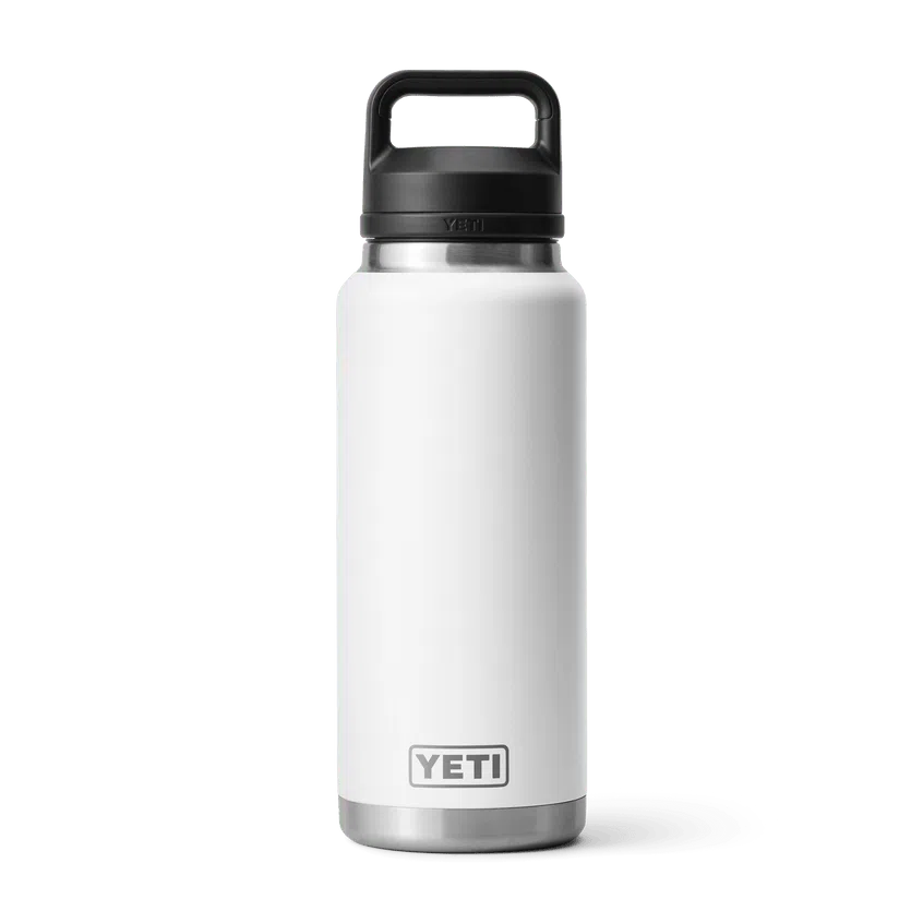 YETI Rambler 36 OZ 1 L Bottle With Chug Cap - White-Drinkware-888830077108