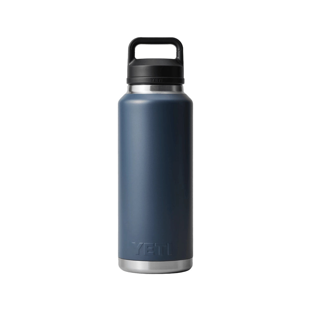 YETI Rambler 46 OZ 1.4L Bottle With Chug Cap - Navy-Drinkware-888830106891