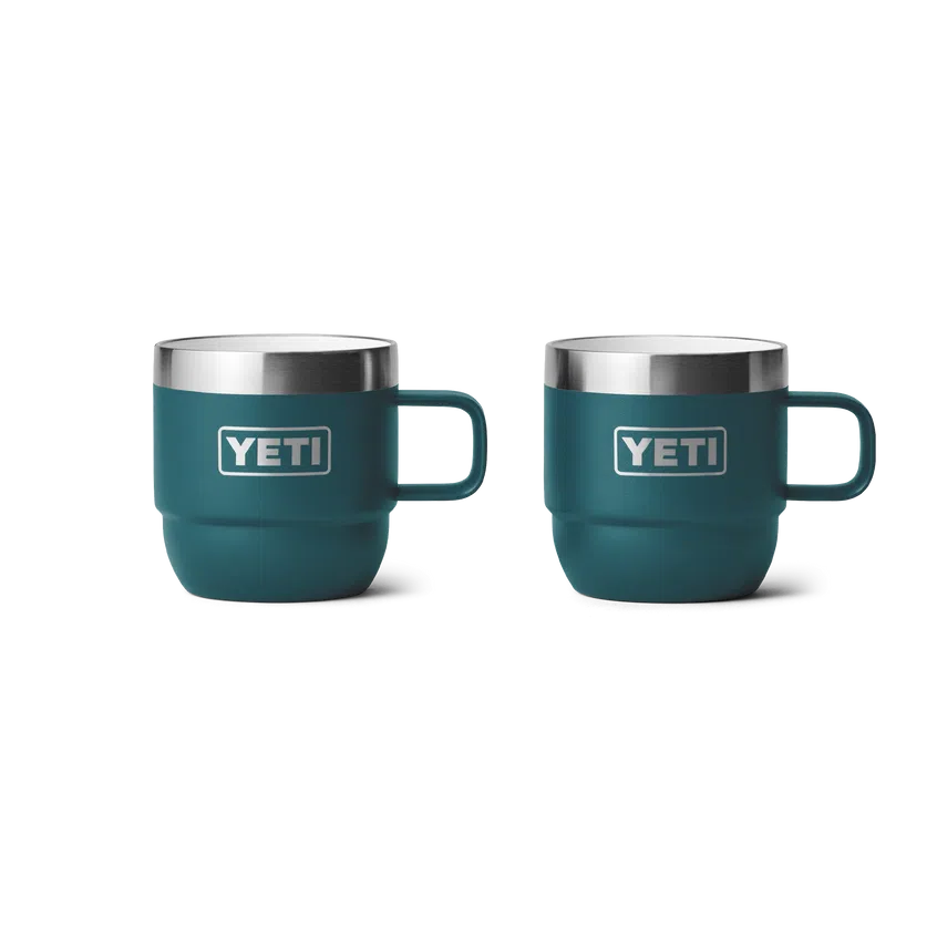 YETI Rambler 6 OZ 177 ML Stackable Mugs - Agave Teal-Drinkware-888830326435