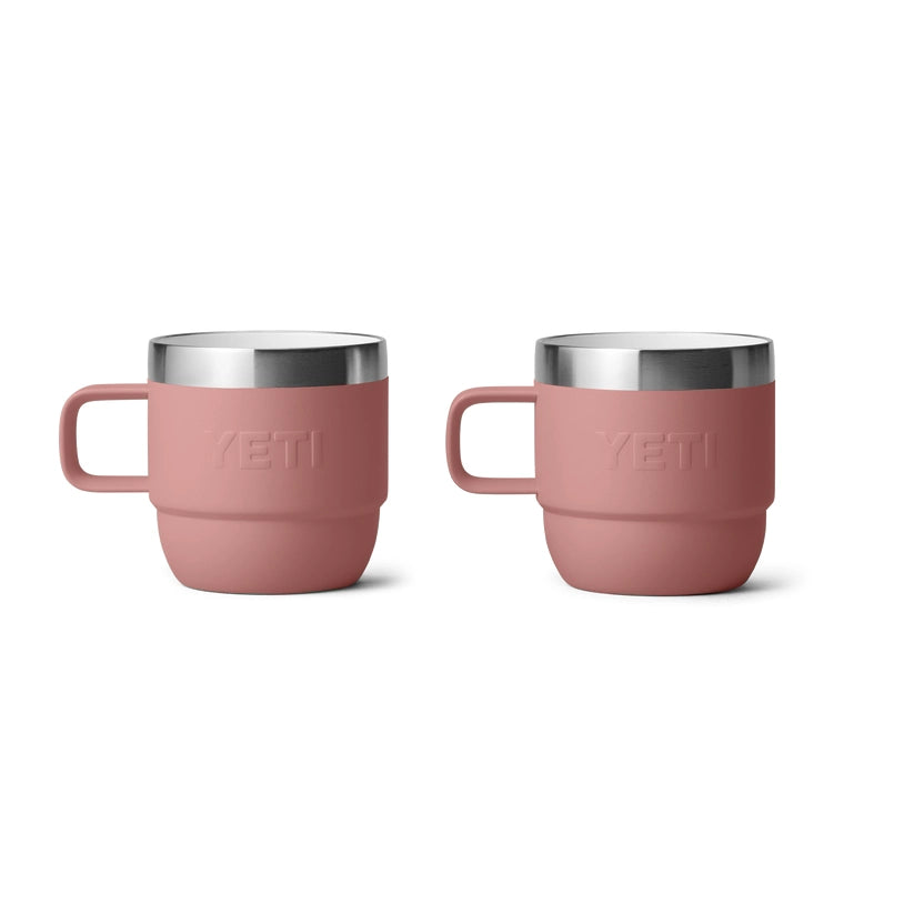 YETI Rambler 6 OZ 177 ML Stackable Mugs - Sandstone Pink