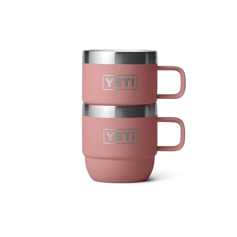 YETI Rambler 6 OZ 177 ML Stackable Mugs - Sandstone Pink