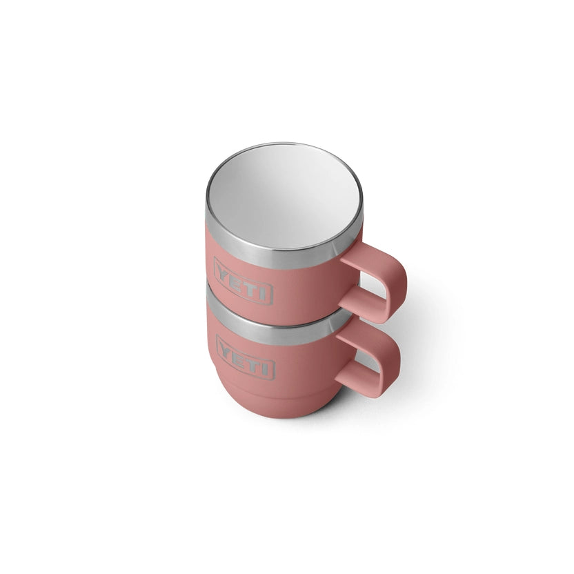 YETI Rambler 6 OZ 177 ML Stackable Mugs - Sandstone Pink