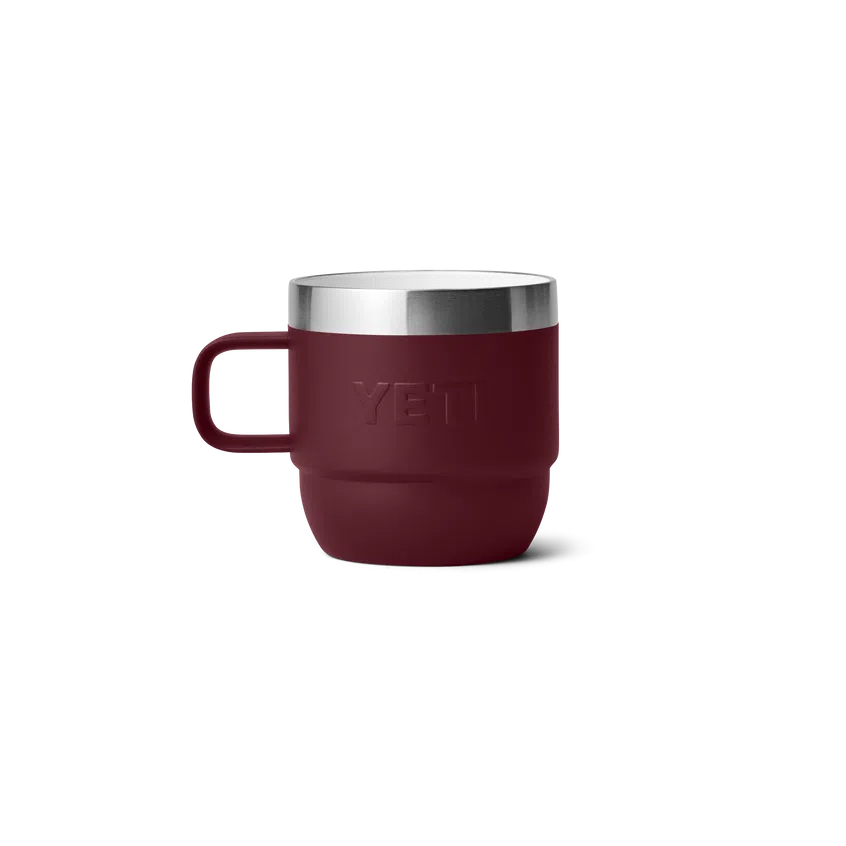 YETI Rambler 6 OZ 177 ML Stackable Mugs - Wild Vine Red