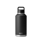 YETI Rambler 64 OZ 1.9 L Bottle With Chug Cap - Black-Drinkware-888830180013