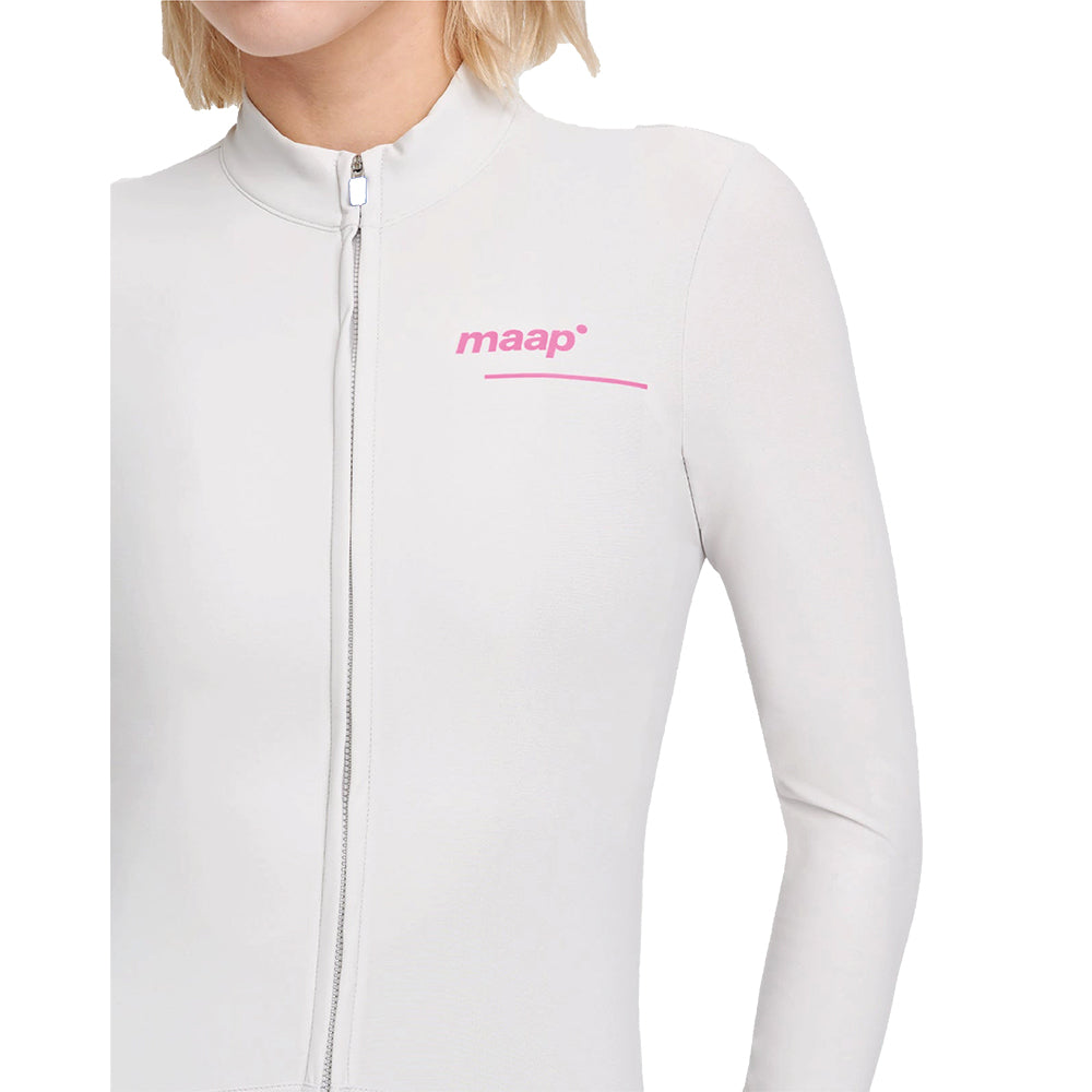 MAAP Training Thermal LS Women Jersey AW23 - Birch-Women Long Sleeve Jerseys-