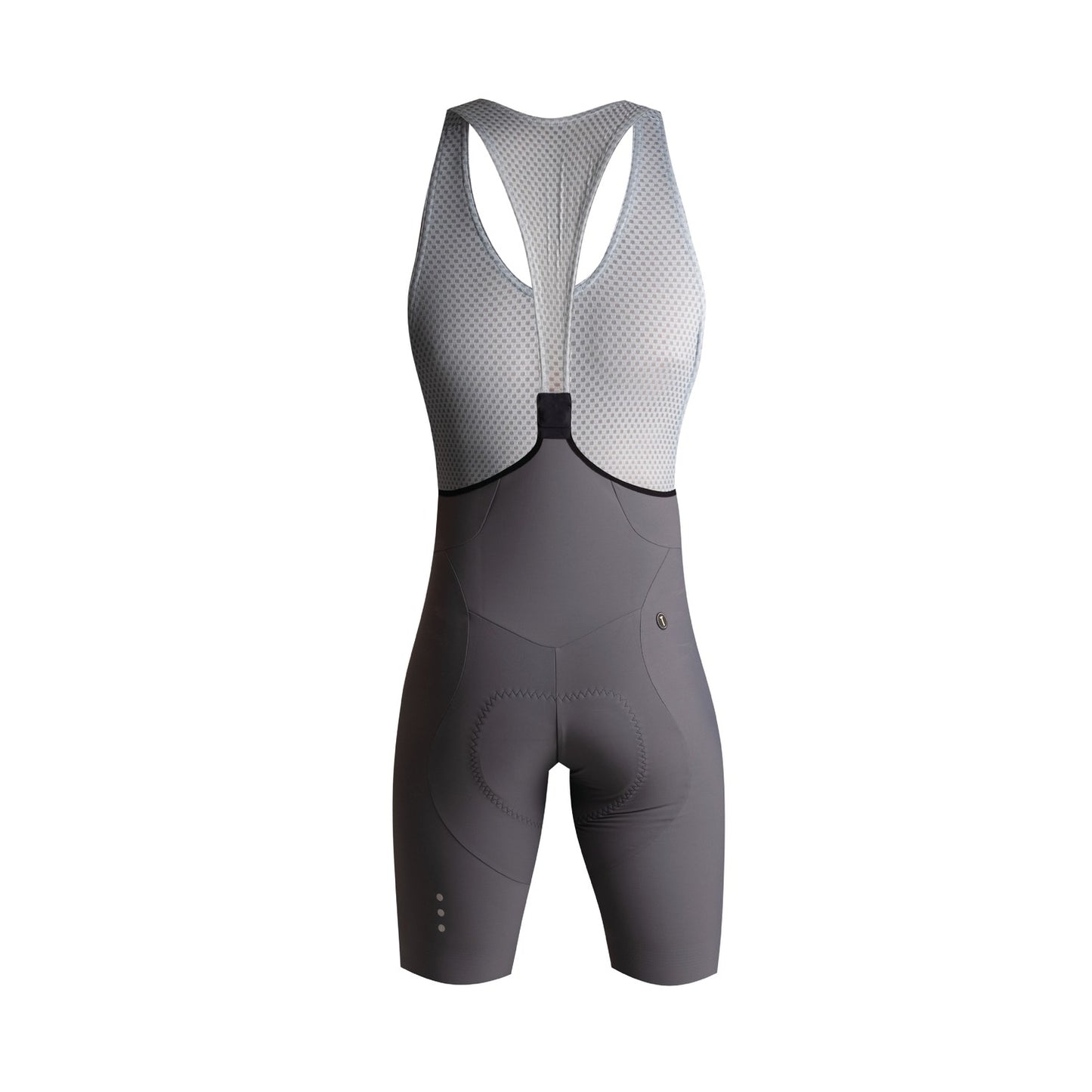 TACTIC Signature Women Bibshort - Grey-Women Bib Shorts-