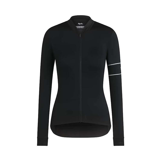 RAPHA Pro Team Thermal Long Sleeve Women Jersey - BLW Black-Velodrom