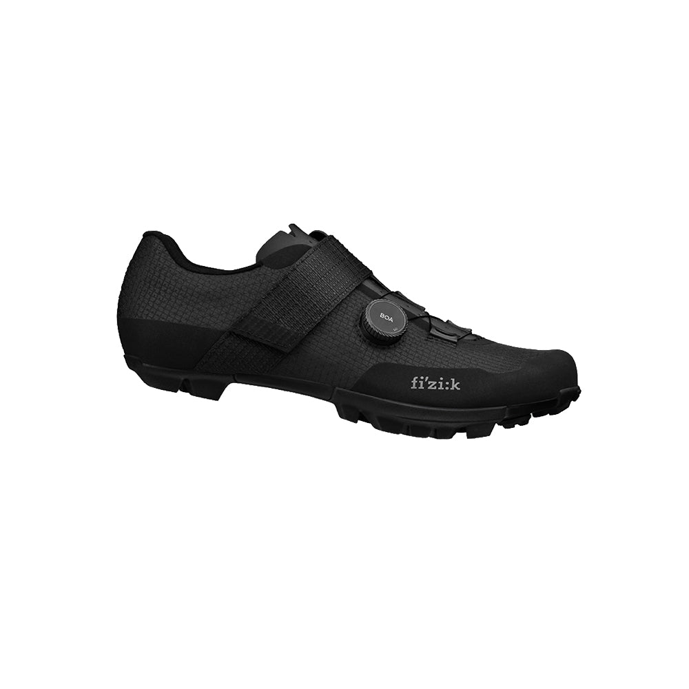 FIZIK Gravel/MTB Cycling Shoes Vento Ferox Carbon - Black/Black-Gravel Cycling Shoes-8058364123394