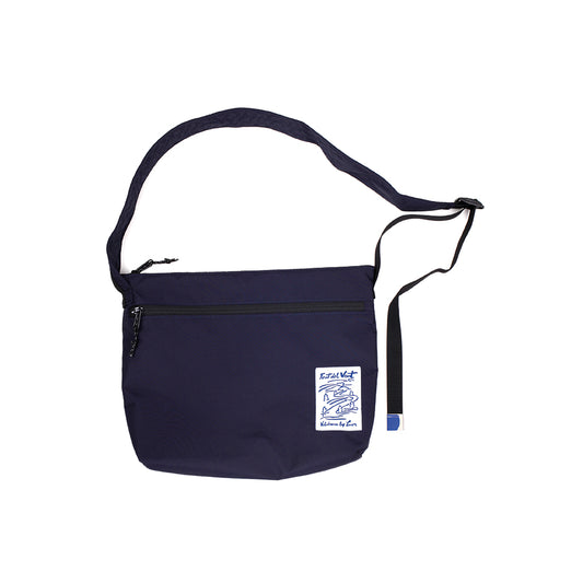 VELODROM by LASER Forat del Vent Sacoche Bag - Navy-Duffle Bags-84180358