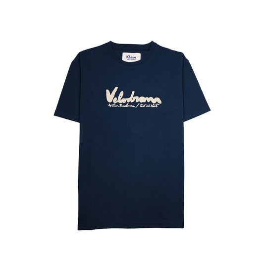 VELODROM by LASER Forat Del Vent Tshirt - Navy-T-Shirts-26690950