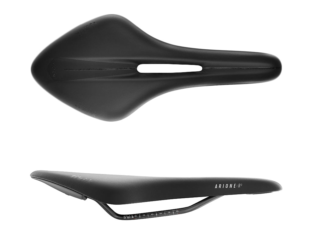 FIZIK ARIONE R3 OPEN Kium Saddle - Black-Saddles-8021890455659