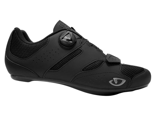 GIRO SAVIX II Cycling Shoes - Black Mate-Road Cycling Shoes-768686361418