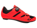 GIRO SAVIX II Cycling Shoes - Red Glossy/Black-Road Cycling Shoes-768686361531