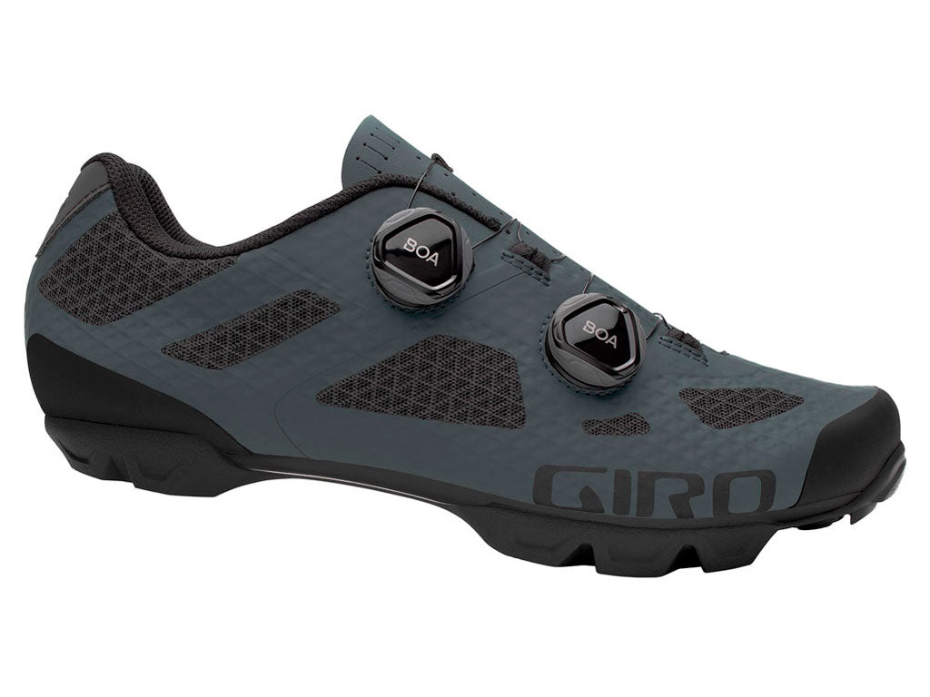 GIRO SECTOR Cycling Shoes - Grey Dark-Gravel Cycling Shoes-768686362774