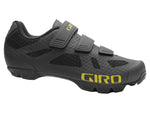 GIRO RANGER Cycling Shoes - Black/Yellow-Gravel Cycling Shoes-768686457166