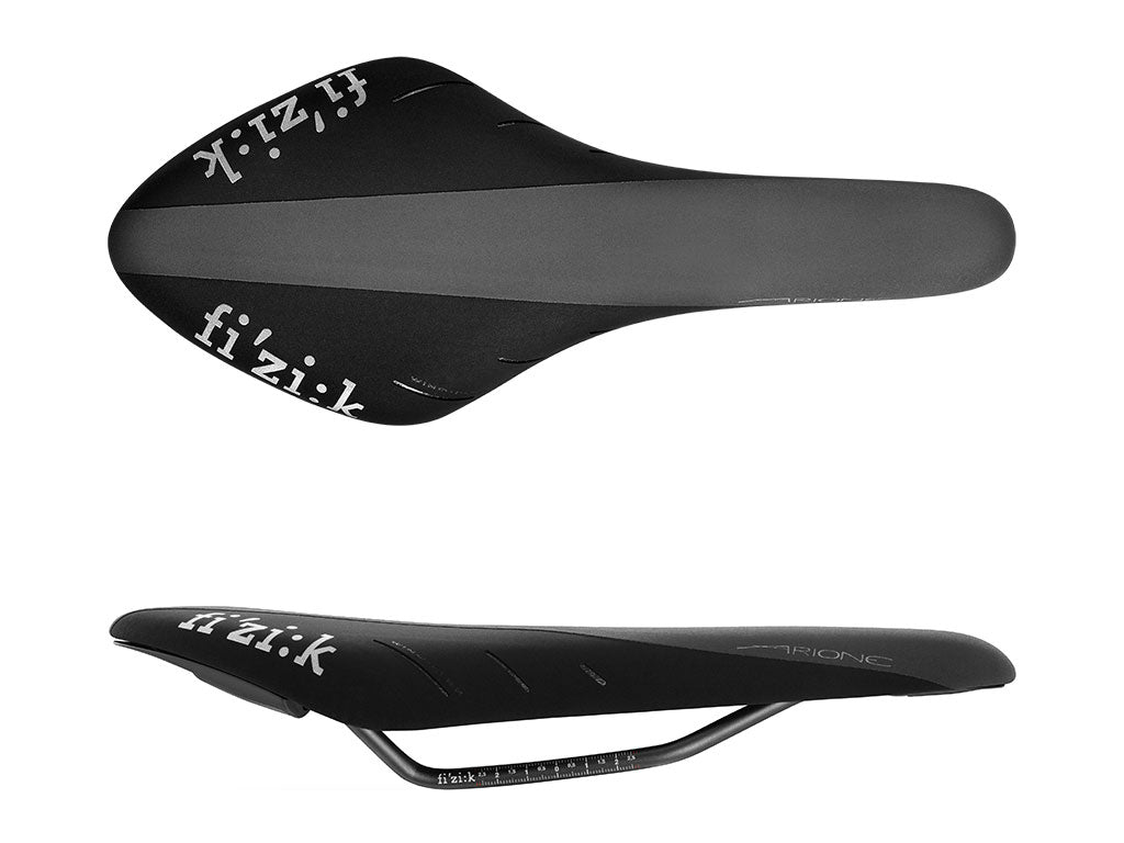 FIZIK ARIONE R3 Kium Saddle - Black/Black/White-Saddles-8021890443816