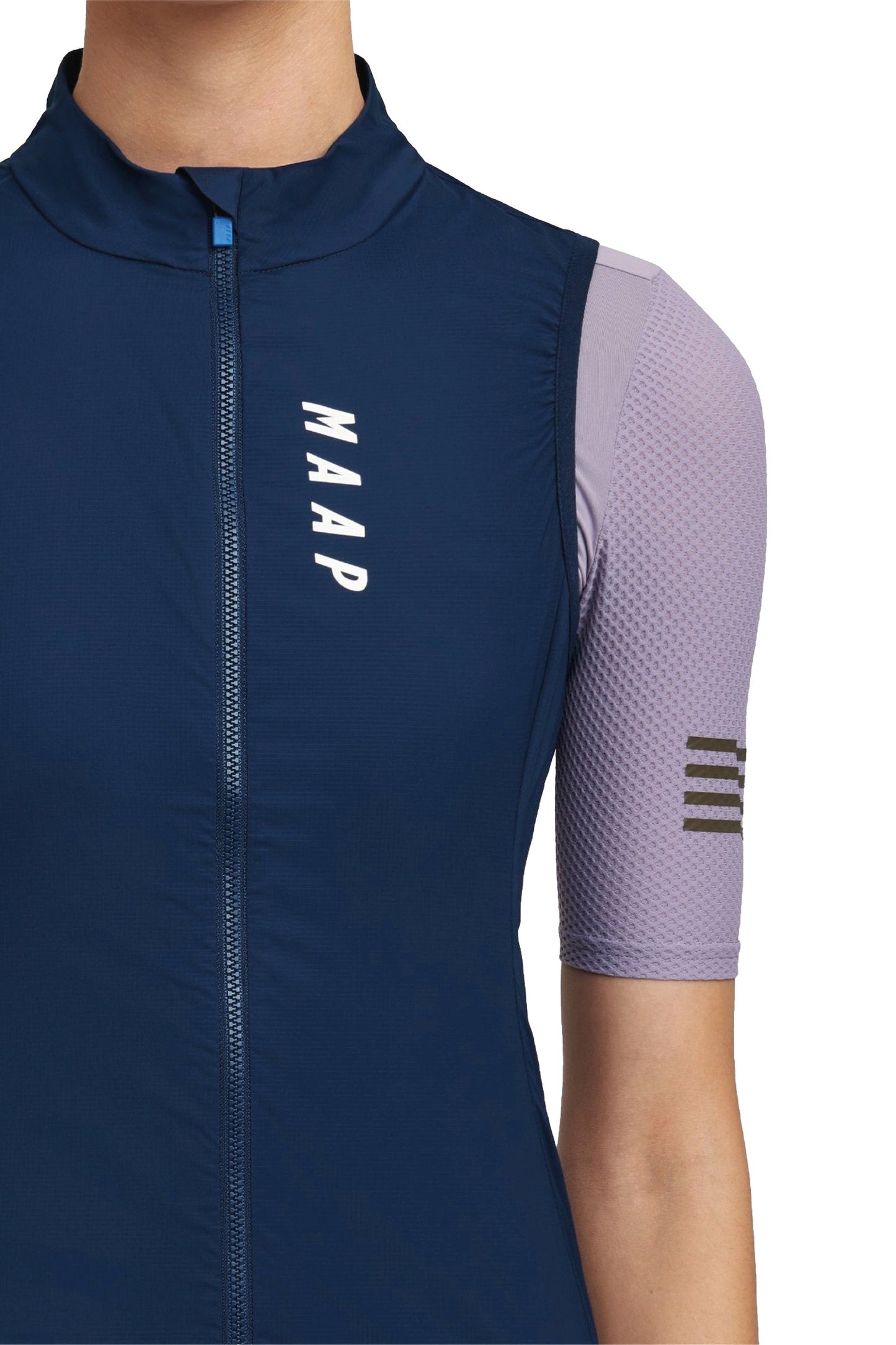 MAAP Women Draft Team Vest AW2023 - Navy-Gilets-