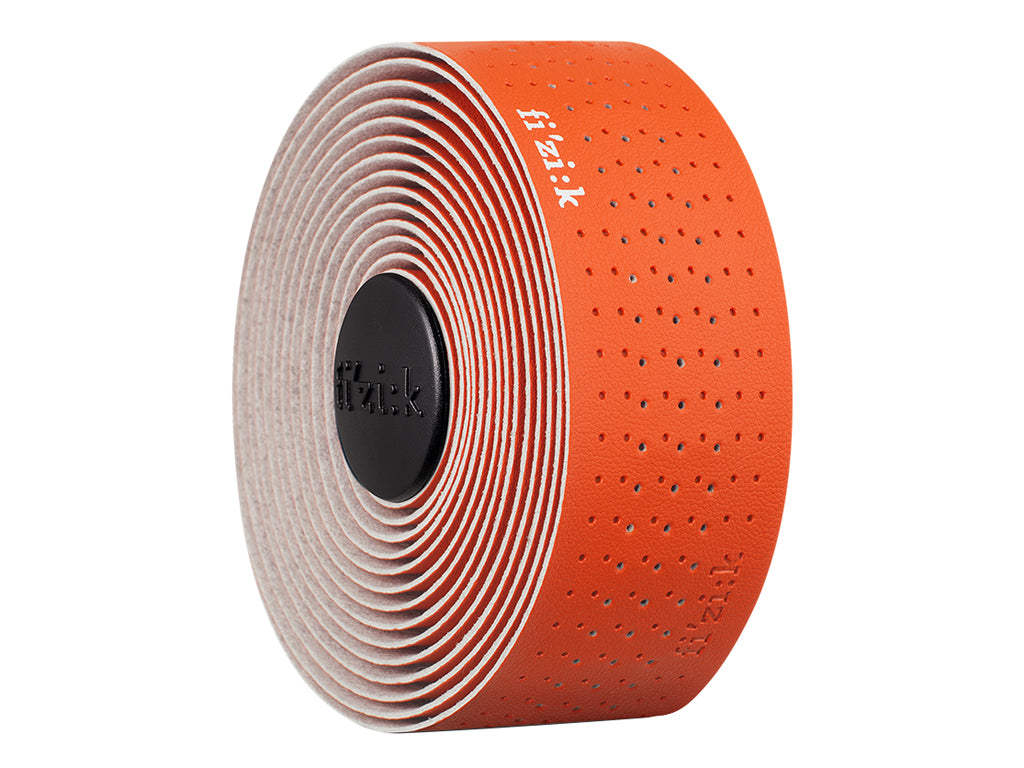 FIZIK TEMPO MICROTEX CLASSIC 2mm Handlebar Tape - Orange-Bar Tapes-8021890466617