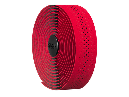 FIZIK TEMPO MICROTEX BONDCUSH SOFT 3mm Handlebar Tape - Red-Bar Tapes-8021890466969