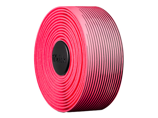 FIZIK VENTO MICROTEX TACKY 2mm Handlebar Tape - Pink Fluor/Black-Bar Tapes-8021890482761