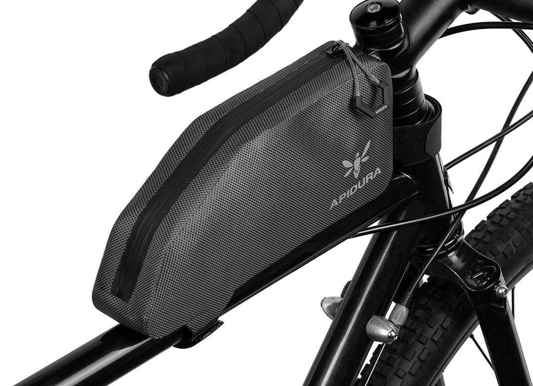 APIDURA Expedition Top Tube Pack 1L - Black-Frame Bags-5060422140352