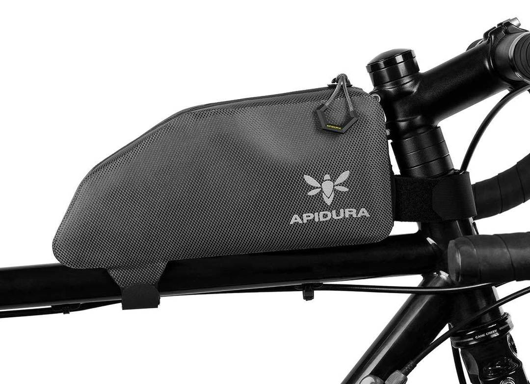 APIDURA Expedition Top Tube Pack 1L - Black-Frame Bags-5060422140352