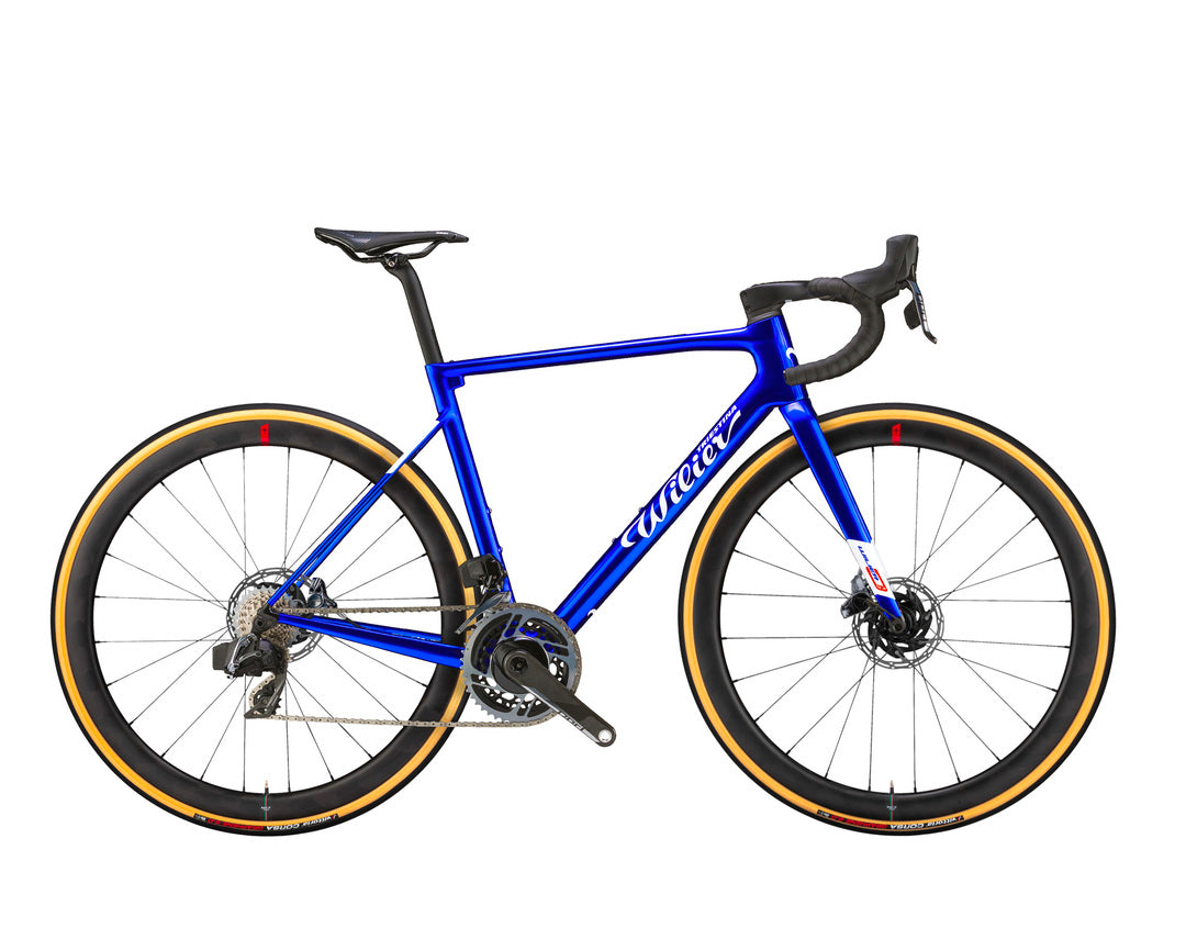 WILIER 0 SLR Complete Road Bike Shimano Ultegra DI2 Disc SLR38KC CARBON DISC Admiral Blue